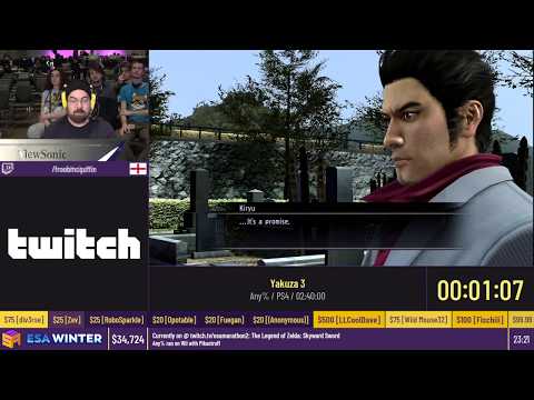 Yakuza 3 [Any%] by FroobMcGuffin - #ESAWinter20
