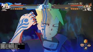 ランクマッチ　ボルト（寄生虫モード）ＶＳどこぞの影様　NARUTO X BORUTO ナルティメットストームコネクションズ