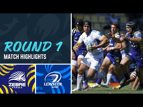 Zebre Parma v Leinster | Extended Highlights | Round 1 | URC 2022/23