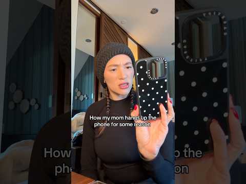 i think she has fomo 🥲 #mom #funny #phone #relatable
