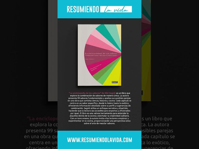 Vídeo relacionado con La enciclopedia de los sabores: Combinaciones, recetas e ideas para el cocinero creativo (Cocina)