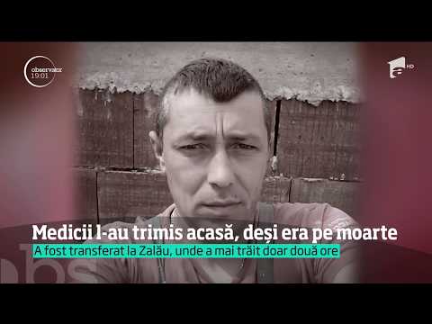 A fost tratat pentru insolaţie şi a murit de infecţie pulmonară