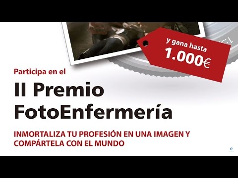 Participa en el II Premio FotoEnfermería y gana hasta 1.000€