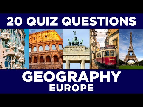 Geography Europe Quiz | Geography Questions | Geography Quiz Questions