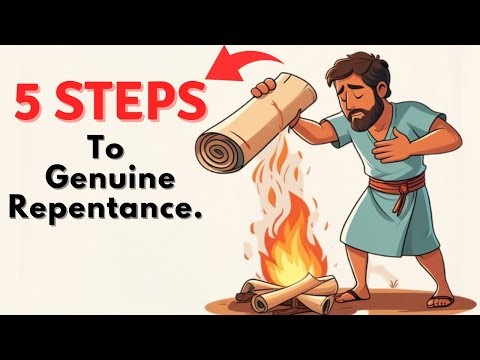 5 Steps to genuine repentance.