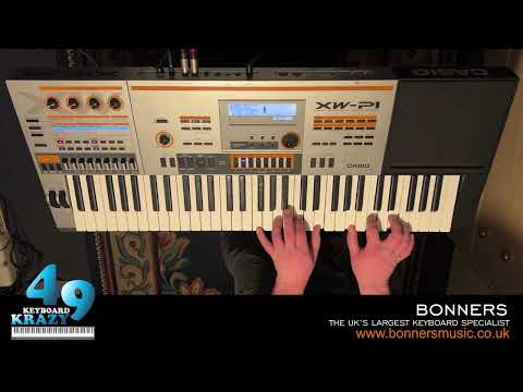 Casio XW-P1 Performance Synthesizer - 50 Hex Layer Tones & 50 Drawbar Organ Tones