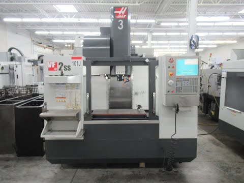 Haas VF-2SS CNC Vertical Machining Center, Haas MainCon CNC Control, Renishaw Probing & More!