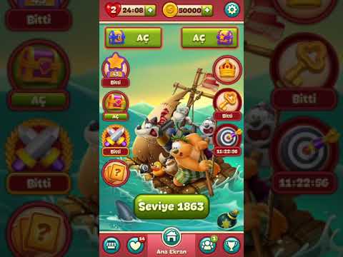 Toon Blast 1863 ??!! 🌛 🌞 🌜