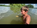 Westin McCauley Noodles Massive Catfish With Jeff Hannah Barron