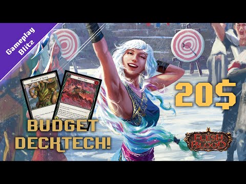 [BLITZ - BUDGET] Lexi Frozen - DECKTECH + Gameplay - Flesh and Blood