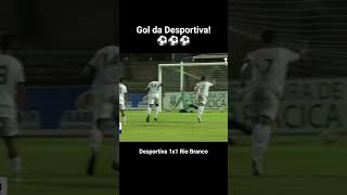 Gol de empate da Desportiva! Desportiva 1x1 Rio Branco #capixabão #futebol #desportiva