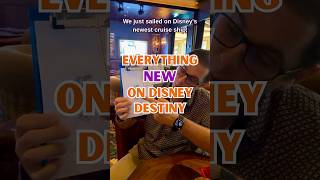 Here's what you shouldn't miss on Disney's newest cruise ship! #cruise #shorts