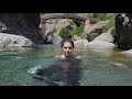 Wetlook Leyla In River With White Nike Jeans And Sweater