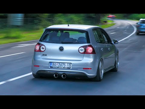 Volkswagen Golf R32 Compilation WORTHERSEE 2025 | Loud sounds & Accelerations