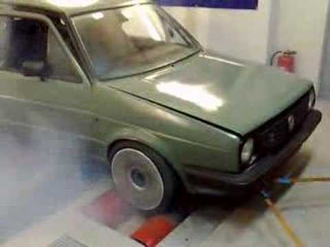 VW Golf2 VR6 turbo dyno test