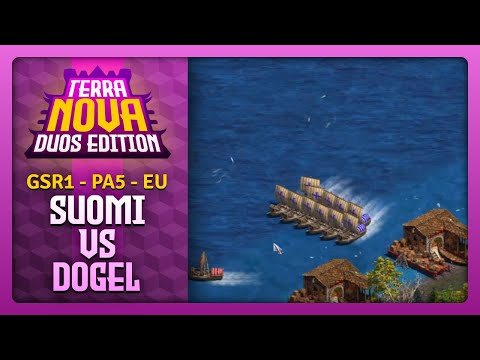 WATER CONTROL vs FULL LAND On A WATER HEAVY Map! 🇫🇮 Suomi vs dogel 🇧🇷 - TND Group Stage