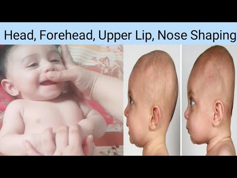 , title : 'How To Make Baby Head Round Shape, Baby Slim and Sharp Nose Shaping And Neck Tall'