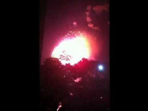 Boston Fireworks Grand Finale - July 4th, 2012