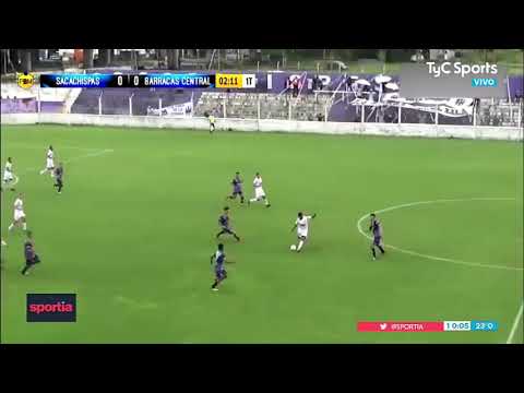 Sacachispas 1 Barracas Central 3 ( Primera B)