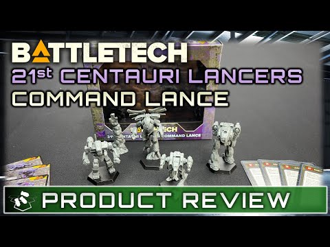 21st Centauri Lancers BattleTech Unboxing | Force Pack Review | ilClan Era