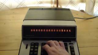Monroe 990 Nixie Tube Display Calculator (1970)