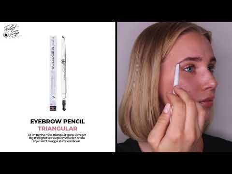 Perfect Eyebrows with Triangular/Slim & Thin