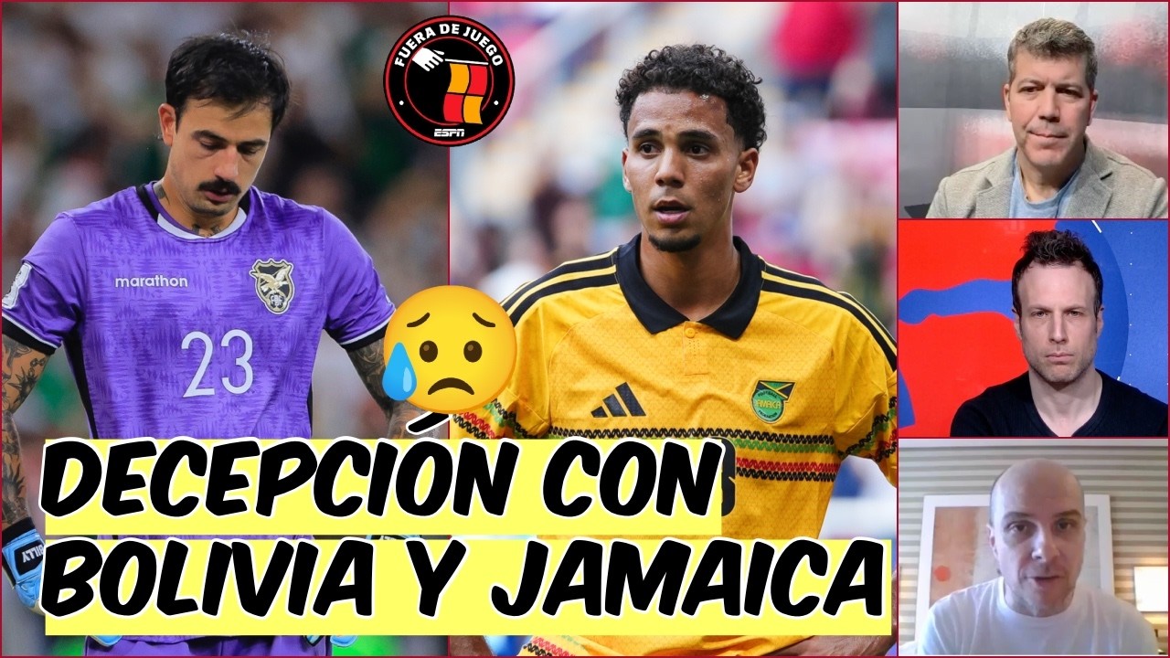 Bolivia NO MERECÍA entrar al MUNDIAL 2026 y Jamaica DECEPCIONÓ en el REPECHAJE | Fuera de Juego
