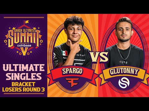 Sparg0 vs Glutonny - Losers Round 3 Ultimate Summit 5 - SSBU Singles | Cloud vs Wario
