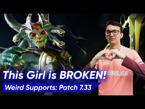 NEW META MEDUSA SUPPORT 7.33 by HUSKY | Dota 2 Pro Supports