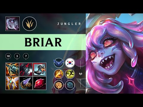 Briar Jungle vs Kha'Zix - KR Diamond Patch 25.23
