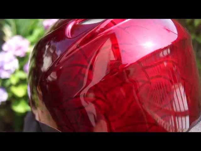 自転車用ヘルメット子供用　ライオン　カスタムペイント