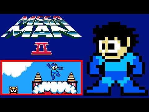 Mega Man 2 (NES) video game | full game session 🎮