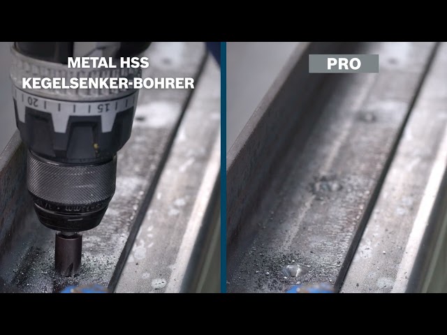 Video teaser voor PROSTEEL HSS COUNTERSINK DRILL BIT de