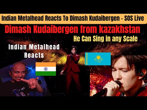 Dimash Kudaibergen - SOS Reaction | Indian Metalhead Reaction | Dimash Reaction | Incredible Vocals