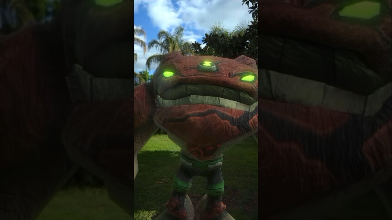 Ben 10 Omniverse - Gravattack Transformation IRL (Credit: @StanHanrahan)