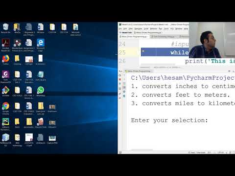 Menu Driven Programming Text Processing Recursion