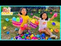 Emma Vs Kate Easter Eggs Hunt Challenge Outdoor 2021
