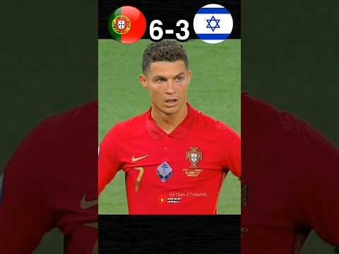 Portugal Comeback vs Israel 6-3 World Cup Final 2026 🇯🇴🇮🇱🔥 