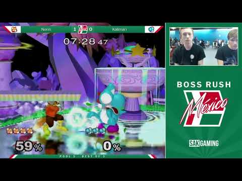 Boss Rush Mexico Pools - Nerin (Fox) vs Kalimari (Yoshi)
