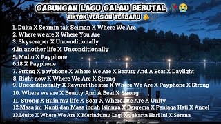Download lagu Gabungan Lagu Galau berutal 🥀🥀 - Duka X Seamin tak Seiman X Where We Are X Where You Are Terbaru🎧😭🫵 mp3