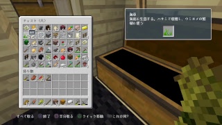 朝のマインクラフト