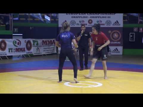 EGC2016 - GRAPPLING 64KG - VENDRAME (ITA) VS GROMOVA (RUS)