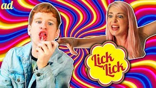 Lick Lick with Luke and Connie (Noodlerella) - Swish Swish - Katy Perry parody for Chupa Chups!