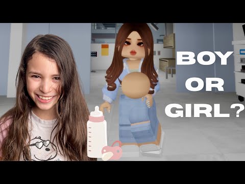 Roblox Brookhaven 🏡 RP: Pregnant Woman Gives Birth… Is It a Boy or a Girl?