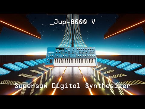 Jup-8000 V | Supersaw Digital Synthesizer | ARTURIA