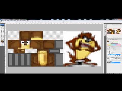 SkinCrafty - Minecraft Skin - Taz The Tasmanian Devil (Looney Tunes)