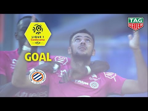 Goal Gaëtan LABORDE(17') / Montpellier Hérault SC - Girondins de Bordeaux(2-0) (MHSC-GdB) / 2018-19