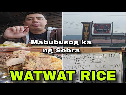 MABUBUSOG KA FOR PHP 150 | Murang WATWAT Rice Meal with Pancit with Unli Rice at Buyagan La Trinidad