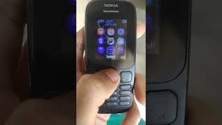 Playing Games on Nokia 105 keypad mobilephone