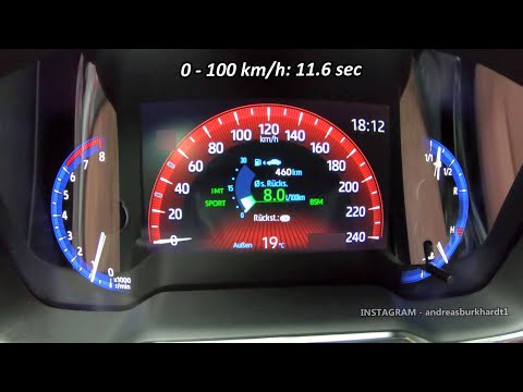 2021 Toyota Corolla E210 1.2T 116 HP Acceleration Manual Touring Sports